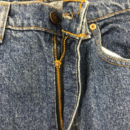 リーバイス デニム505 90S ボタン裏532 USA製 インディゴ メンズ W34 L32 LEVI’S 【AFB44】