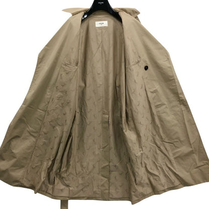 中古◆セリーヌ バイエディスリマン トレンチコート ベージュ レディース サイズ36  CELINE by HediSlimane 【AFA11】