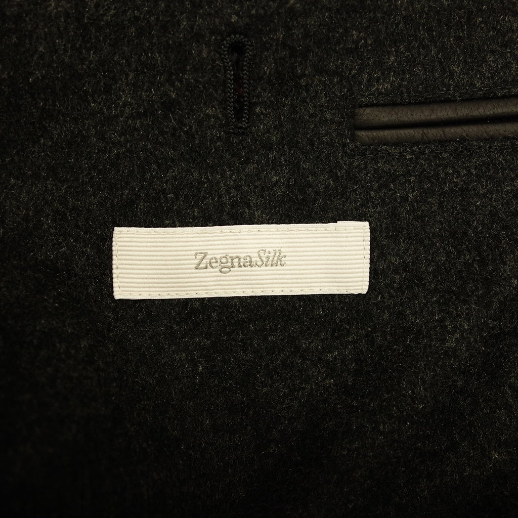 Good Condition ◆ Ermenegildo Zegna 2B Jacket 100% Cotton Men's Size 56 Gray Ermenegildo Zegna [AFB48] 