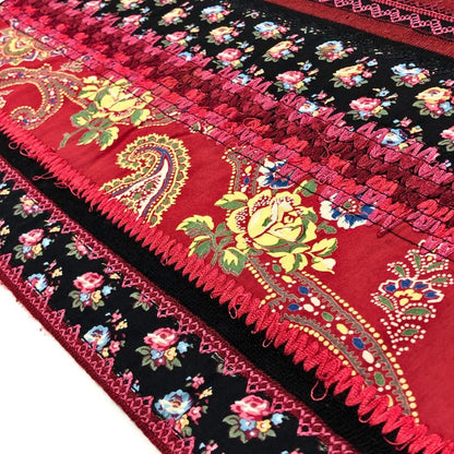 美品◆クリスチャンディオール ノースリーブトップス ブティック ジョンガリアーノ期  刺繍  レディース ブラック サイズ2  Christian Dior 【AFB11】
