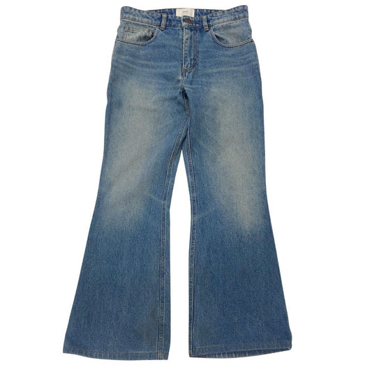 アミ アレクサンドル マテュッシ デニムパンツ フレアフィット インディゴ ブルー系 メンズ サイズ29 AMI PARIS Alexandre Mattiussi 【AFB34】