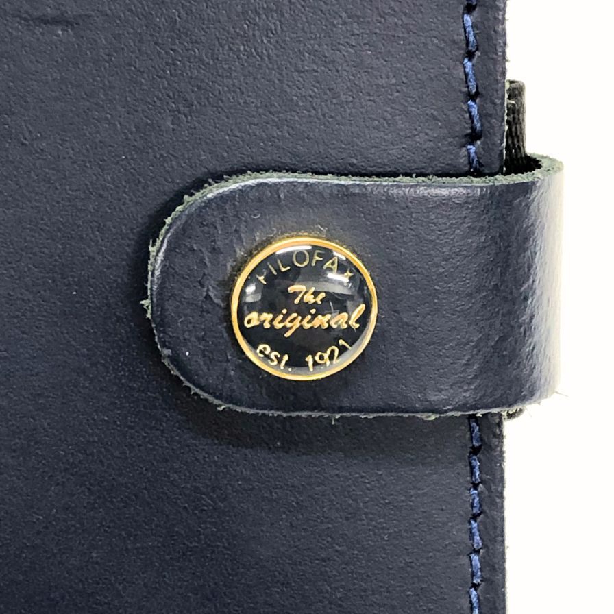 ファイロファックス システム手帳 カバー オリジナル  スモール 純正リフィル 日本限定 ブルー Filofax【AFI10】【中古】