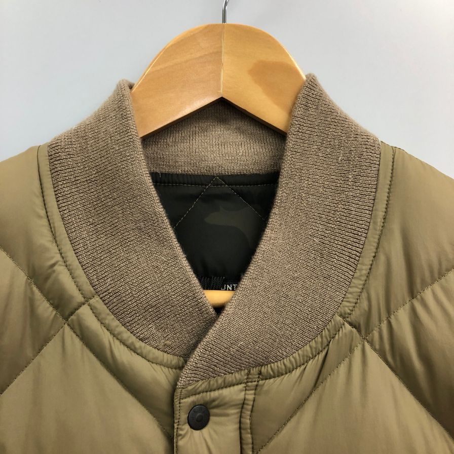 美品◆ロッキーマウンテン &トッドスナイダー キルティング ダウンジャケット カーキ メンズ サイズM ROCKY MOUNTAIN TODD SNYDER 【AFB5】