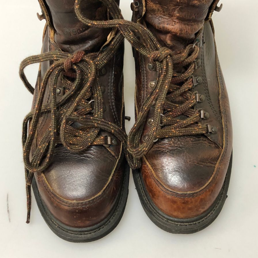 レッドウィング マウンテンブーツ 943 カウハイドレザー96年製  ブラウン サイズUS9D メンズ RED WING 約27.0cm【AFC8】