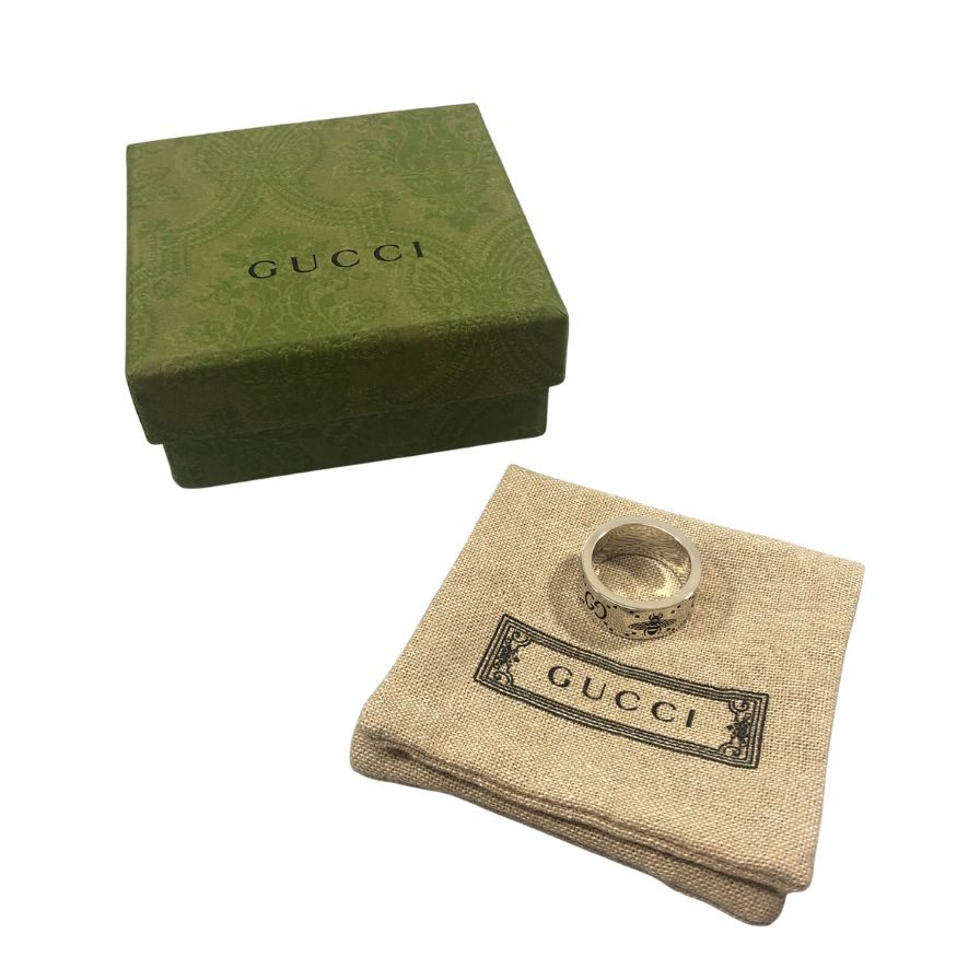 グッチ リング GG＆ビー BEE 16 シルバー925 GUCCI