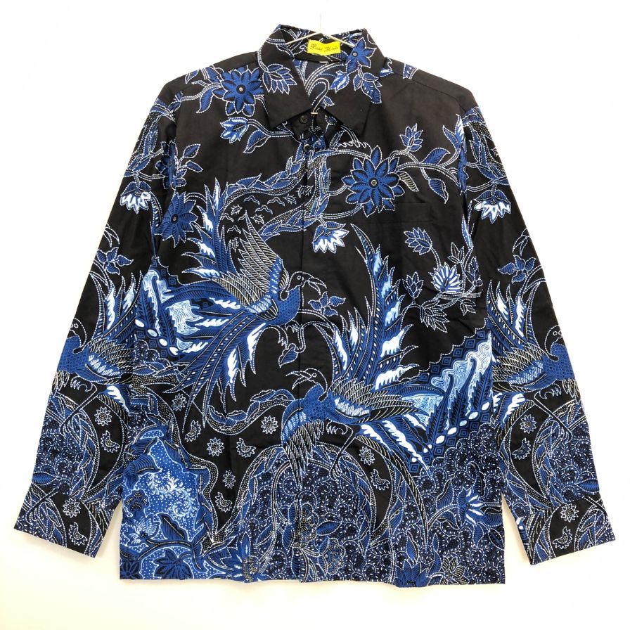 美品◆バティックシャツ 総柄 半袖1点 長袖3点 4点セット サイズ表記なし 【AFB32】
