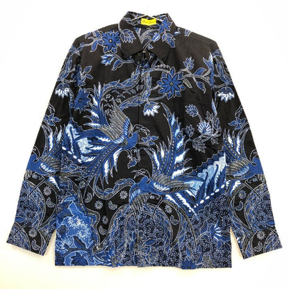 美品◆バティックシャツ 総柄 半袖1点 長袖3点 4点セット サイズ表記なし 【AFB32】
