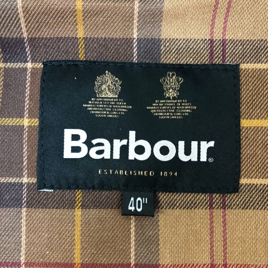 新品同様◆バブアー アウター ジャケット 232MWX2138 OVERSIZED BEAUFORT Bshop別注 メンズ オレンジ系 サイズ40 Barbour 【AFA20】