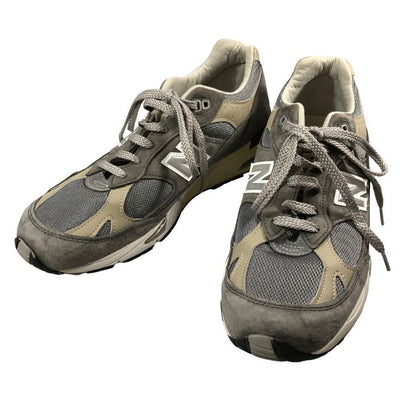 ニューバランス ローカット スニーカー M991UFK 40周年記念モデル 1982-2022 UK製 メンズ サイズUK9 グレー New Balance 約27.5cm【AFC1】
