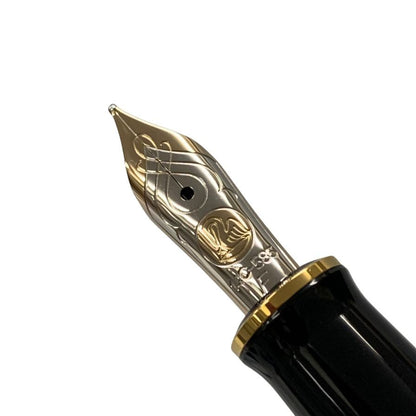 ペリカン 万年筆 スーベレーン ペン先14C-585 ブラック×ゴールド Pelikan Souveran【AFI18-2】