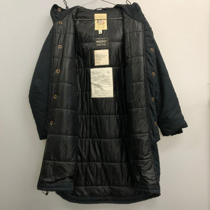中古◆モニタリー ジップアップコート 中綿 vancloth&WSONS ブラック メンズ サイズ38 MONITALY 【AFA4】