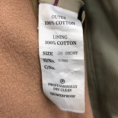 中古◆ブルックスブラザーズ バルカラーコート 80S 英国製 ベージュ メンズ サイズ38 Brooks Brothers vintage 【AFA3】