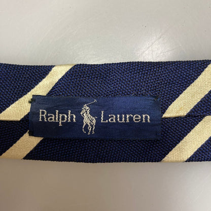ラルフローレン ネクタイ シルク ストライプ ブルー系 RALPH LAUREN【AFI18-3】