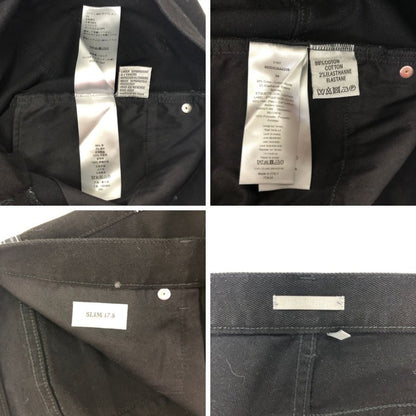ディオール オム アトリエライン デニムパンツ SLIM17.5 ブラック サイズ34 メンズ DIOR HOMME 【AFB47】