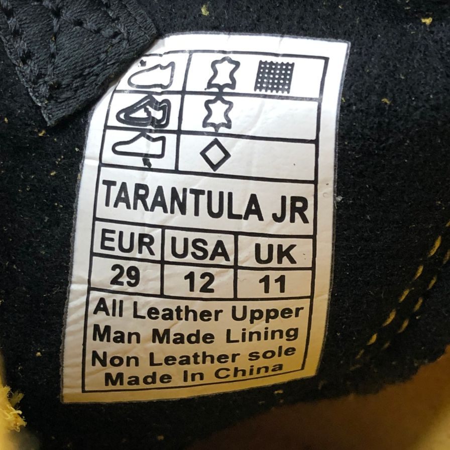 ラ スポルティバ タランチュラ イエロー キッズ USA12  LA SPORTIVA TARANTULA JR 約18.0cm【AFC3】
