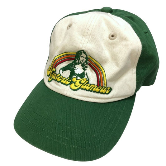 ヒステリックグラマー キャップ RAINBOW刺繍 グリーン サイズフリー ユニセックス HYSTERIC GLAMOUR