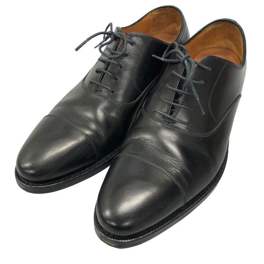 ジャランスリウァヤ レザーシューズ 98321 ストレートチップ カーフ ダイナイトソール ブラック サイズ7 メンズ Jalan Sriwijaya 約26.0cm【AFC47】