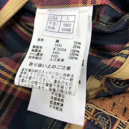極美品◆ブルックスブラザーズ×ベレッタ ハンティングジャケット メンズ サイズL  ネイビー  Brooks Brothers x Beretta 【AFG1】