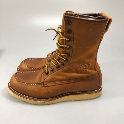 レッドウィング レザーブーツ アイアンレンジャー 877 2010年製 メンズ ブラウン サイズ9D REDWING 約27.5cm【AFD15-2】