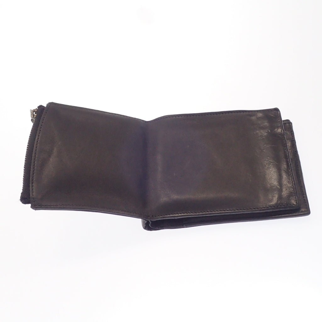 Used ◆ Maison Margiela Cowhide Bifold Wallet Compact Leather Wallet Mini 4 Stitch S55UI0288 with Box Maison Margiela [AFI7] 