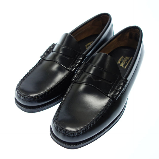 Very good condition◆GHB coin loafers leather shoes men's 6.5 black GHBASS [AFC9] 