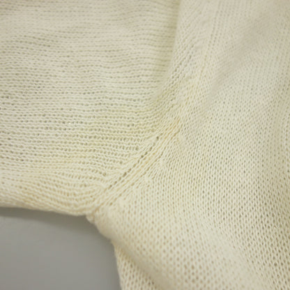 Good condition◆Brunello Cucinelli Knit Cardigan Sequin Silk Size XS Ladies White BRUNELLO CUCINELLI [AFB3] 