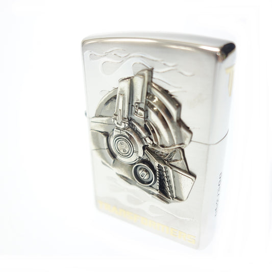 中古◆ジッポー ライター トランスフォーマー リミテッドエディション オプティマス ファイヤーシルバー 2007年製 ZIPPO TRANSFORMER LIMITED EDITION【AFI10】