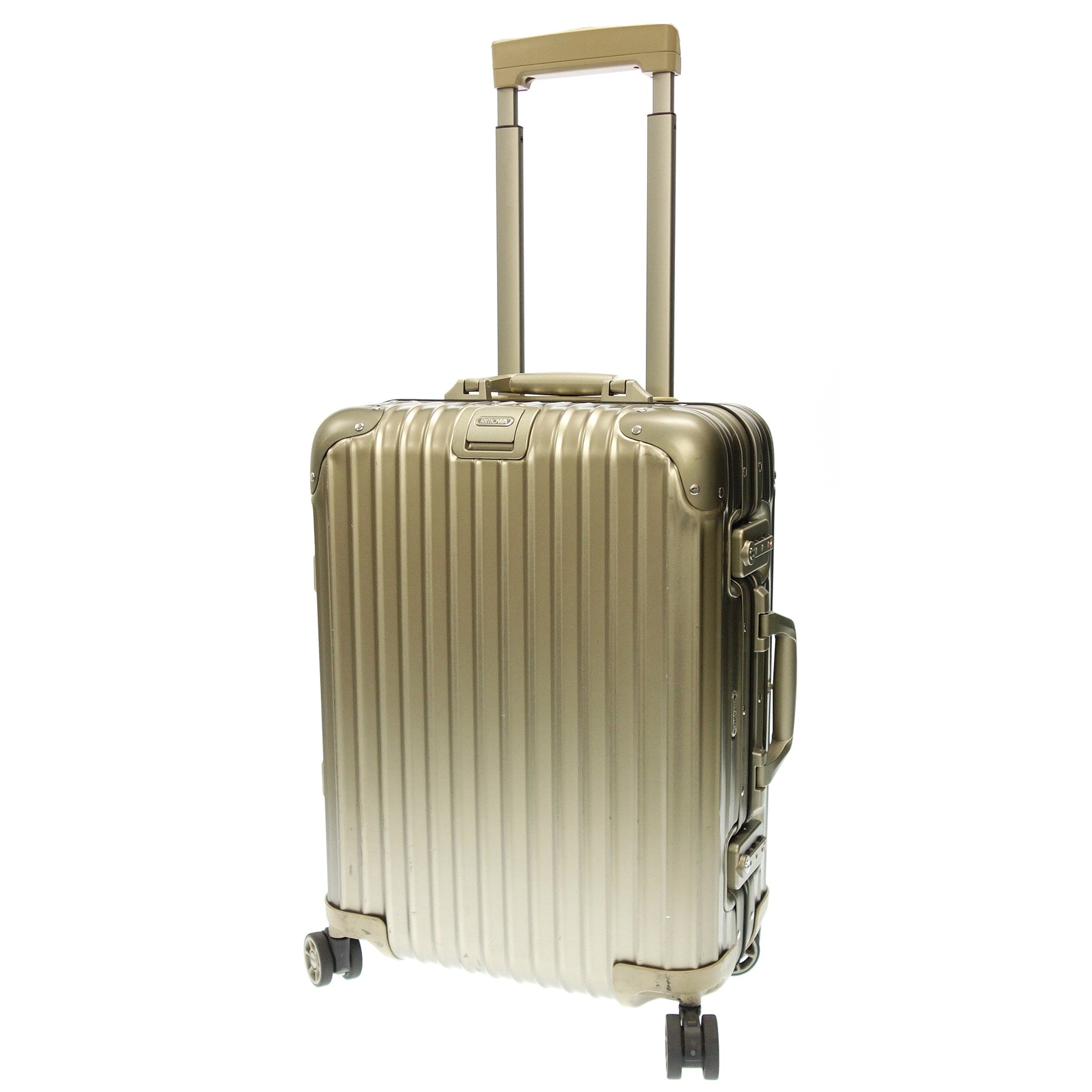 Used ◆RIMOWA carry case suitcase topaz TOPAS TITANIUM CABIN 35L RIMOWA []