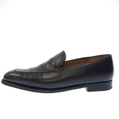 状况良好◆ John Lobb 皮鞋乐福鞋 AMBLE 男式 7E 黑色 JOHN LOBB [LA] 