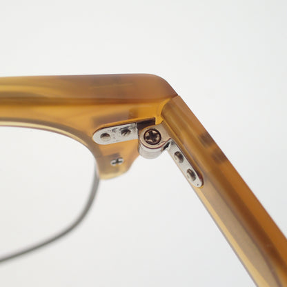 Like new◆OLIVER PEOPLES Glasses Date Glasses BALEN 0OV7994T Brown Case Included OLIVER PEOPLES [AFI9] 