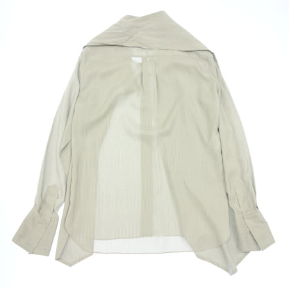 Good condition ◆ Maison Margiela long sleeve shirt blouse S51DL0195 Women's Gray Size 38 Maison Margiela [AFB34] 