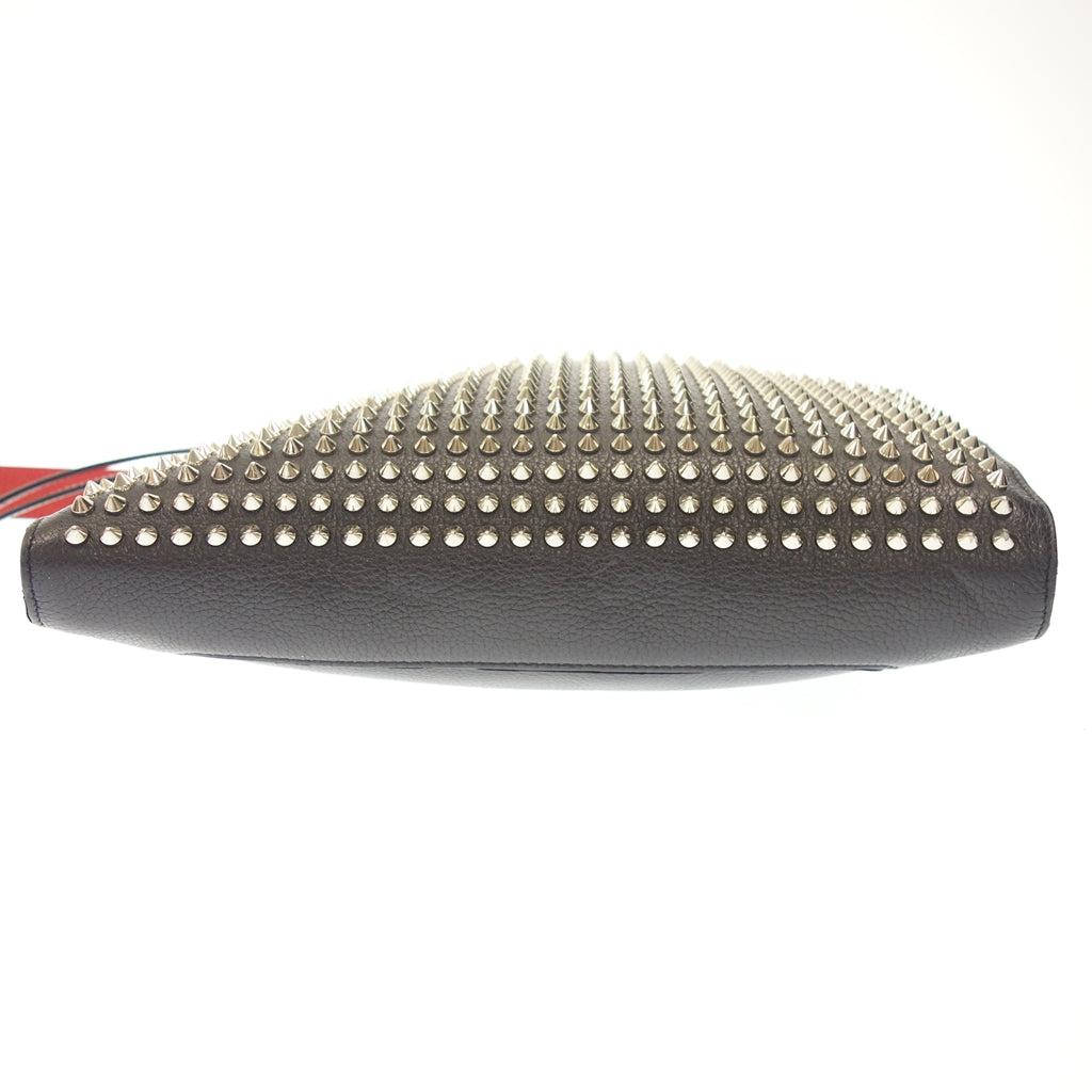 Used ◆ Christian Louboutin shoulder bag 2WAY 1195055 spike studs black Christian Louboutin [AFE12] 