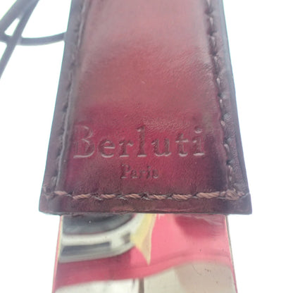 Good condition ◆ Berluti shoehorn shoehorn leather handle wine red Berluti [AFI1] 