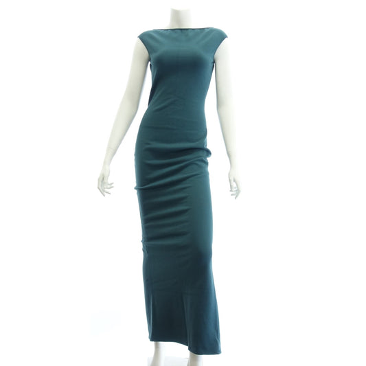 Used ◆D Squared Long Dress Tight Slit French Sleeve 18SS Women's S Green DSQUARED2 [AFB37] 