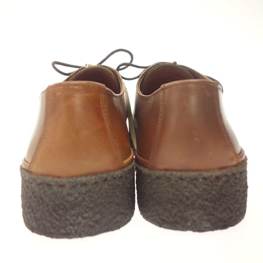 Very good condition◆Virginia leather shoes plain toe shoes men's size 43 brown 2011AWL 2C Verginia [AFD8] 