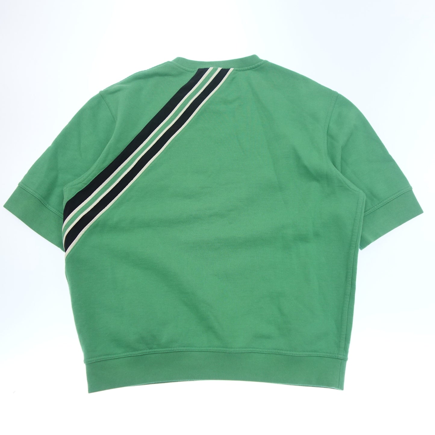 Used ◆Hermes short sleeve sweatshirt H line size M men's green HERMES [AFB28] 