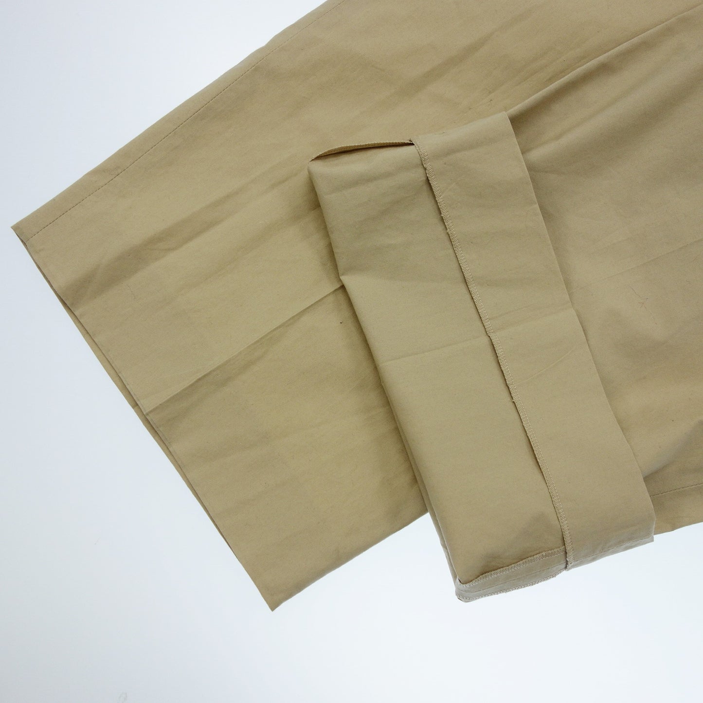 LOEWE Cotton Pants High Waist Women's 36 Beige LOEWE [AFB6] [Used] 