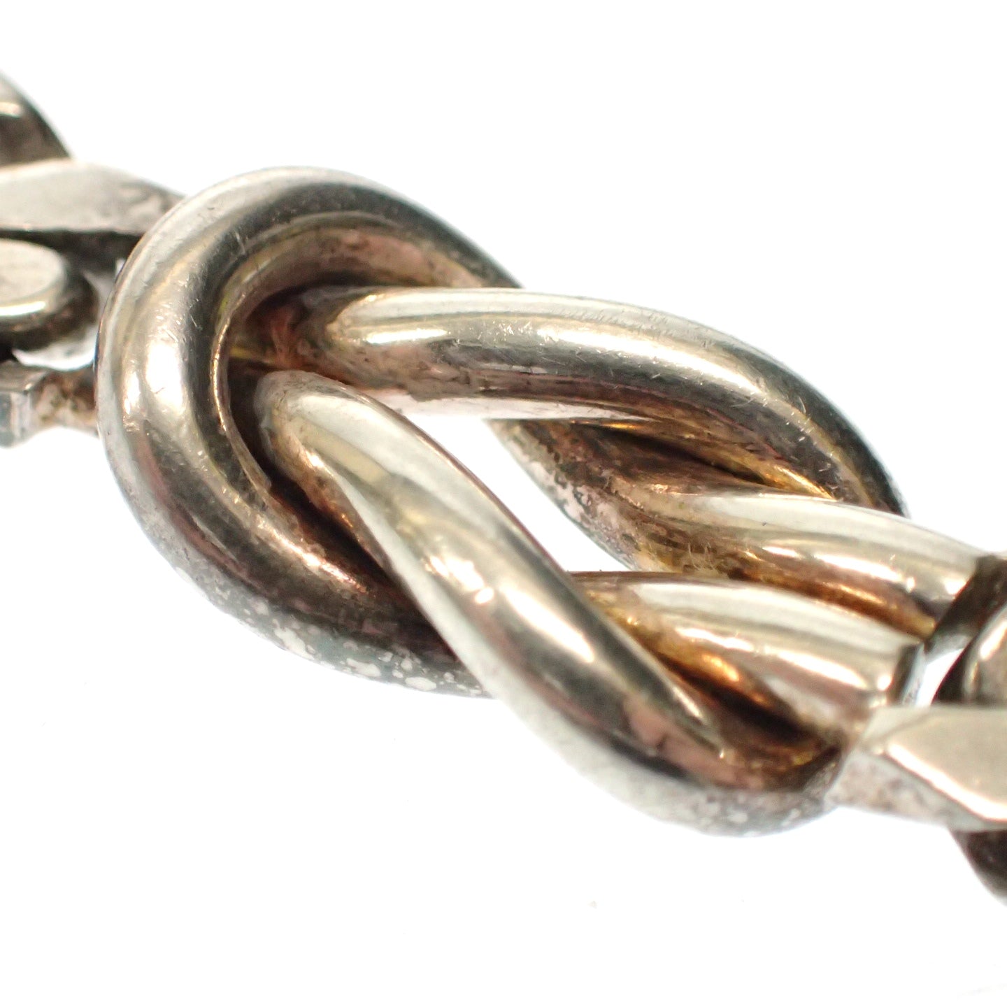 Used Tiffany Bracelet Infinity Knot SV925 Silver Tiffany &amp; Co. [LA] 