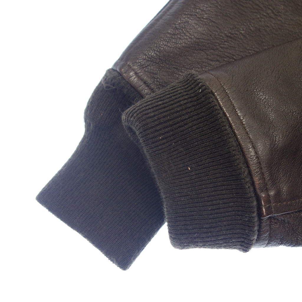 Good Condition◆Cockpit Jacket Type G-1 Movie Heroes Goatskin Men's Size 38 Brown COCKPIT TYPE G-1 MOVIE HIROES [AFG1] 