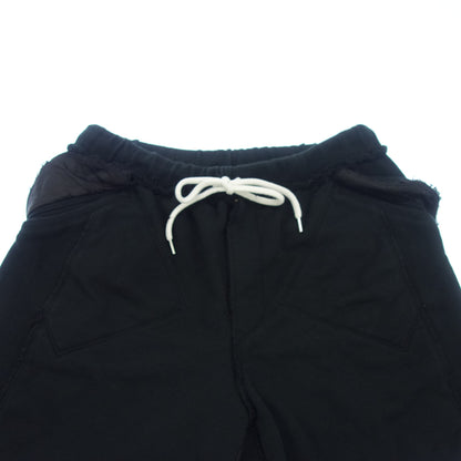 Very good condition ◆ FACETASM shorts sweatshirt nylon damaged men's black 4 FACETASM [AFB30] 