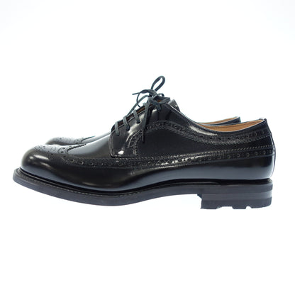 Like new◆Scotch grain leather shoes I-0555 Wingtip Imperial Isetan Men's Black Size 26cm SCOTCH GRAIN [AFC19] 