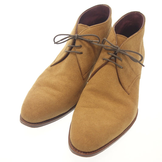 Good Condition◆Carmina Chukka Boots Suede 80175 Men's Brown Size 8.5 CARMINA [AFD13] 