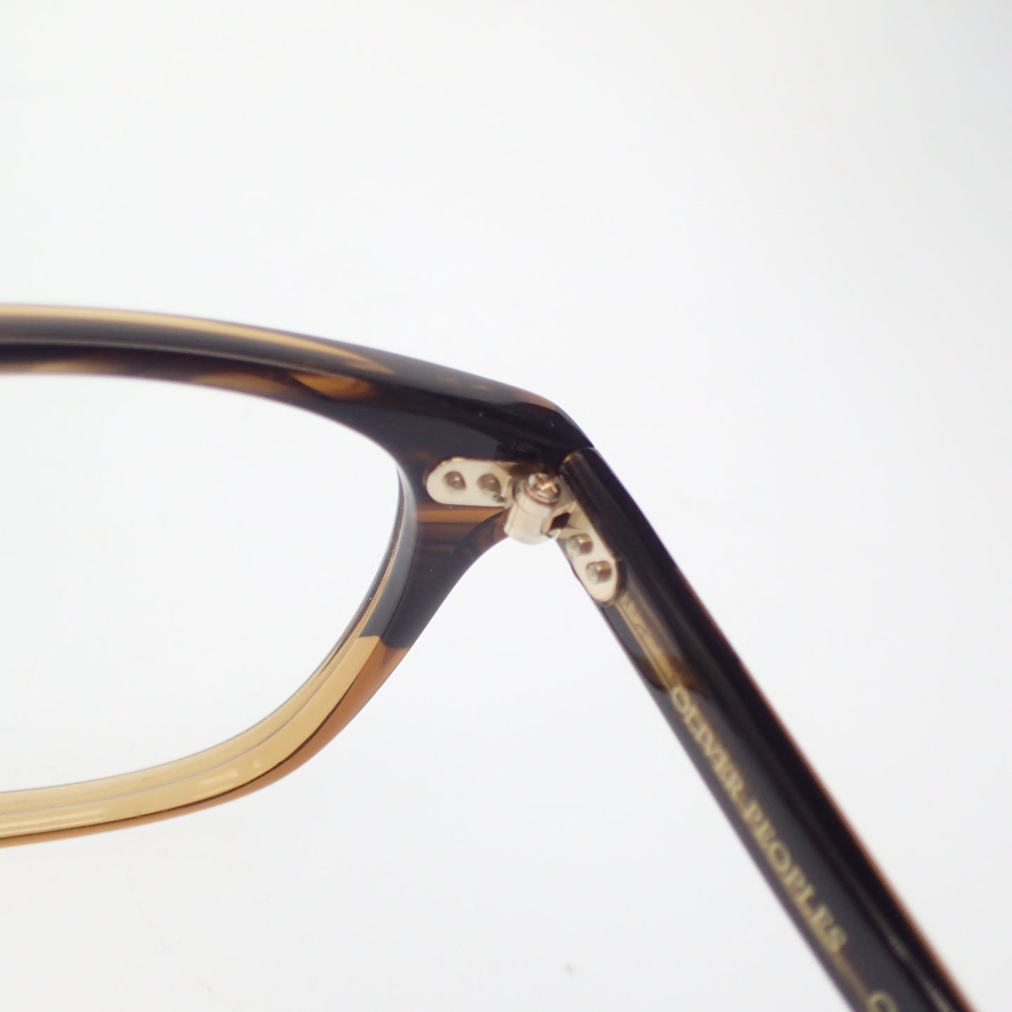 未使用 ◆ Oliver Peoples 眼镜 日期眼镜 Sarver-LA 8108 棕色 带镜盒 OLIVER PEOPLES [AFI8] 