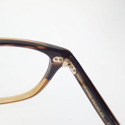 未使用◆オリバーピープルズ メガネ 伊達眼鏡 Sarver-LA 8108 ブラウン系 ケース付き OLIVER PEOPLES【AFI8】