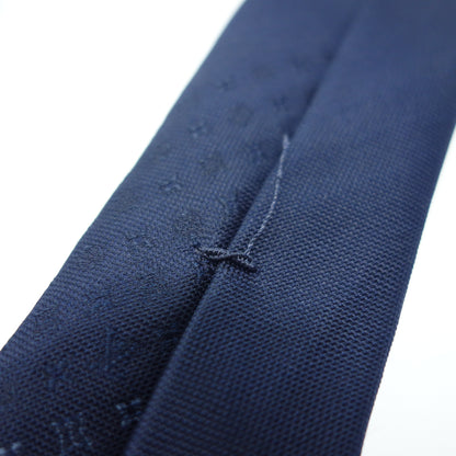 Used ◆Louis Vuitton tie monogram MR0261 silk blue LOUIS VUITTON [AFI17] 