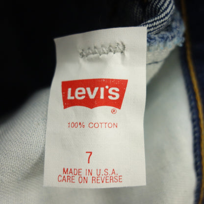 未使用 ◆ Levi's 牛仔裤 后背 544 1998 年 12 月制造 美国制造 带闪光器 滞销商品 LEVI'S [AFB20] 