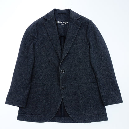 Good condition◆CIRCOLO Tailored Jacket Men's Navy Size 44 CIRCOLO 1901 [AFB45] 