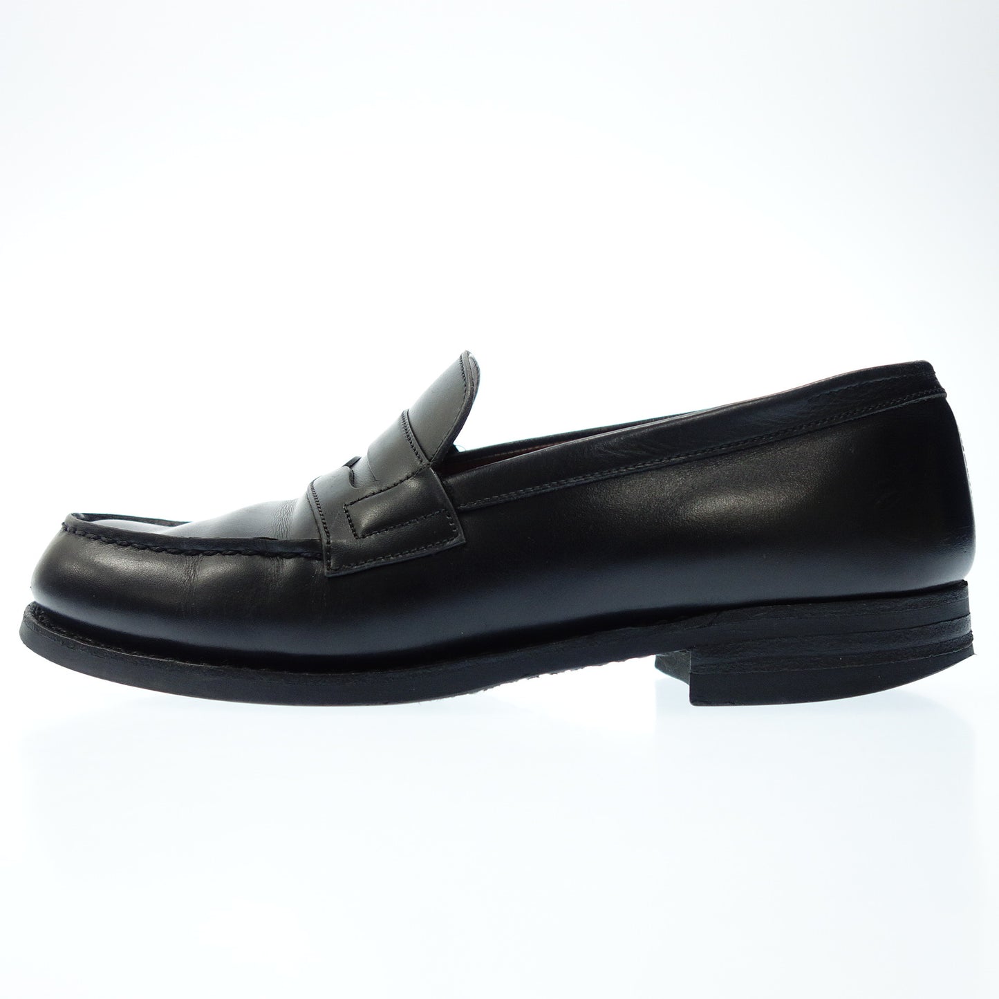 Used JMWESTON Leather Loafers 180 Men's 6 Black JMWESTON [AFD7] 