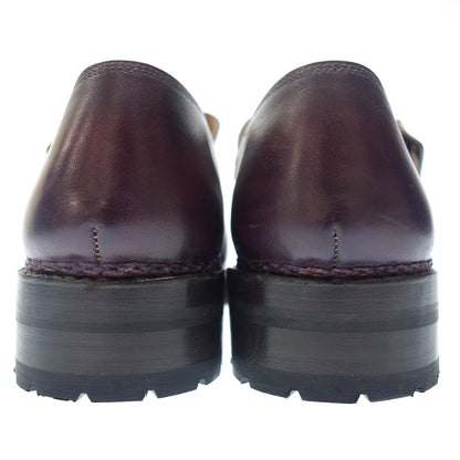 Very good condition ◆ Fratelli Giacometti Marmolada leather shoes FG229 T strap U tip men's purple size 40 with box F.lli Giacometti Marmolada [LA] 