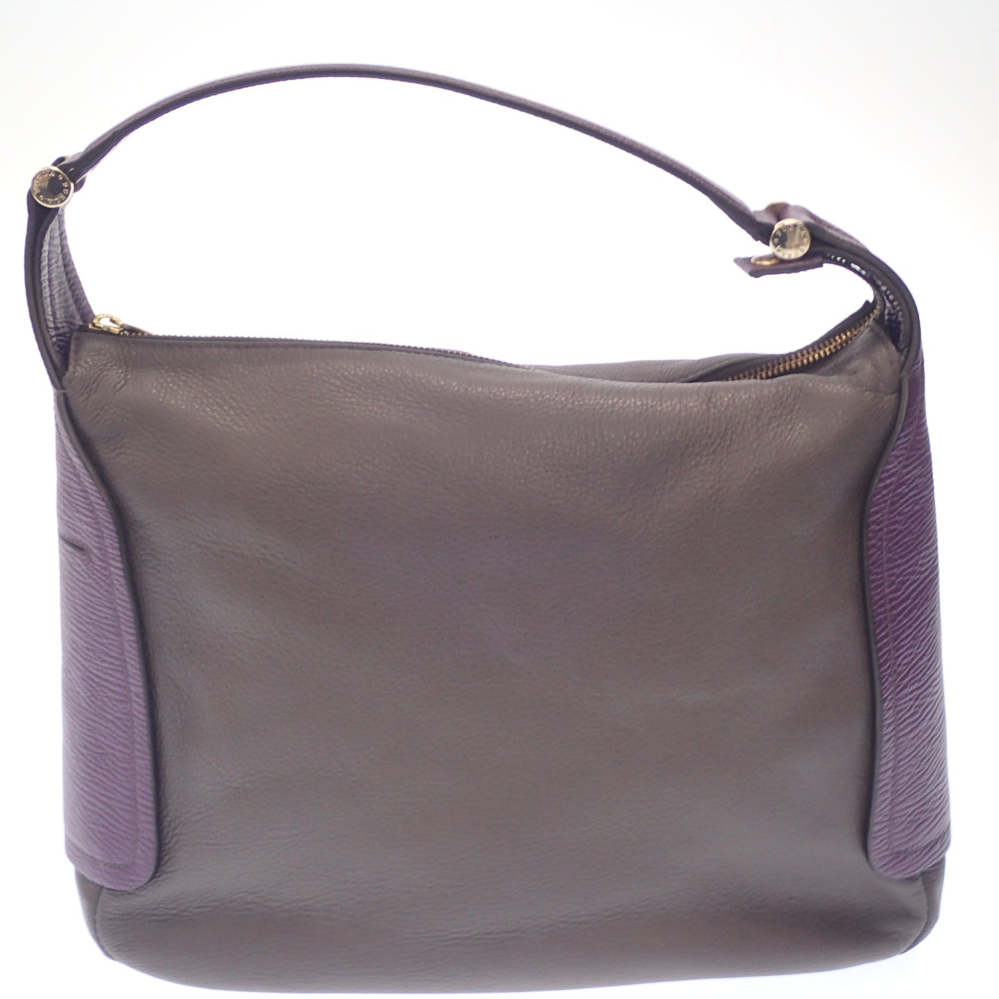 Good condition ◆ Furla one shoulder bag gray purple FURLA [AFE4] 